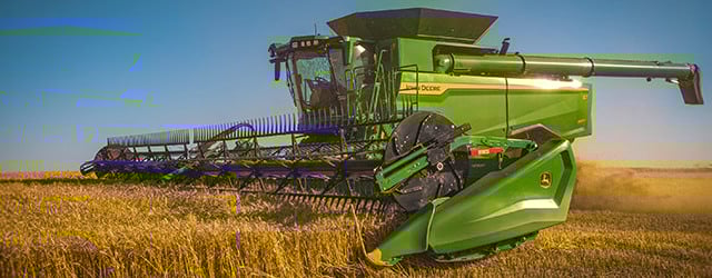 colheitadeira John Deere linha S7