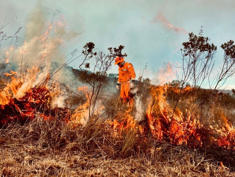 Incêndio; Defesa Civil de Minas
