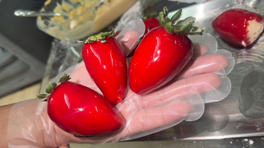 Morango do amor | Foto: Aline Nascimento Morango do amor | Foto: Aline Nascimento