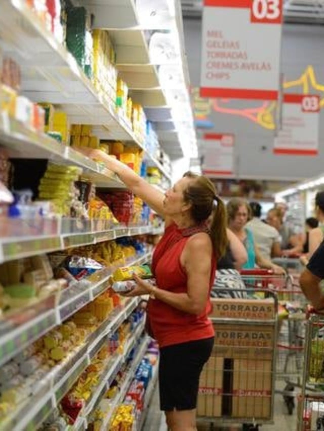supermercado família renda mais baixa, inflação