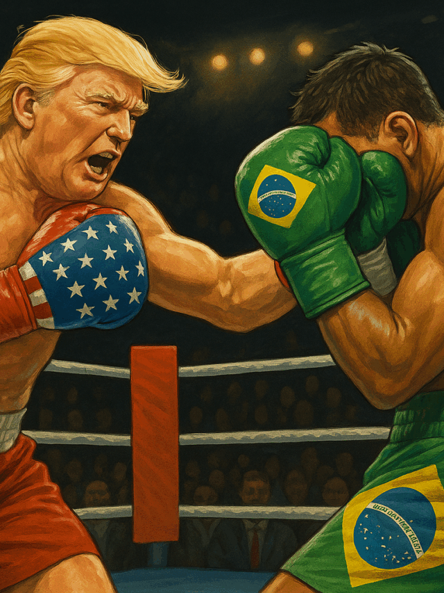 Trump ataca Brasil tarifa 50%