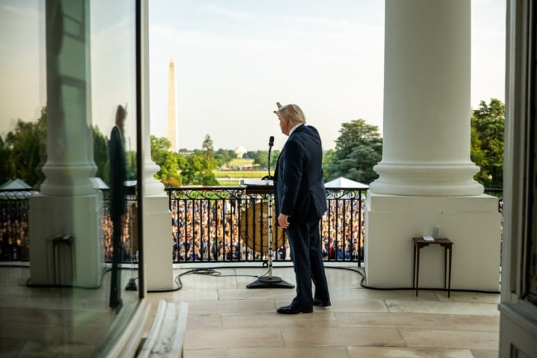 Donald Trump, presidente dos Estados Unidos