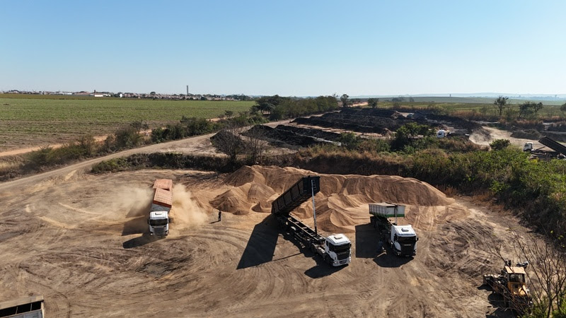 soja contaminada transformada em adubo soja contaminada transformada em adubo