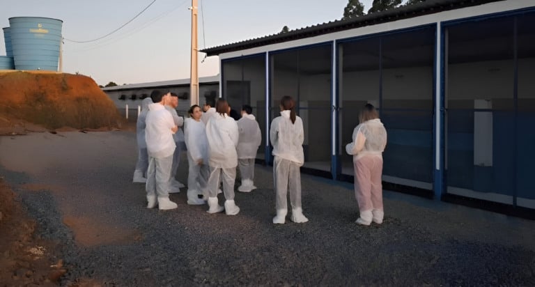 Comitiva Chinesa, China, frigoríficos, granjas, vistoria