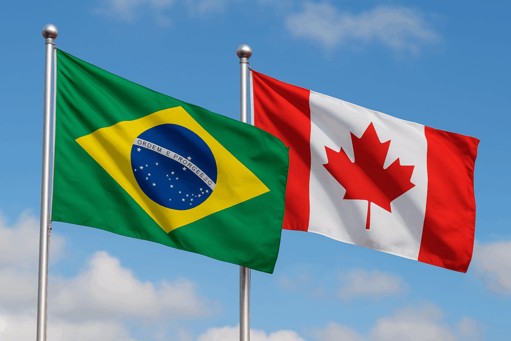 Depois do México, Brasil busca aproximação com o Canadá para driblar tarifaço dos EUA Depois do México, Brasil busca aproximação com o Canadá para driblar tarifaço dos EUA