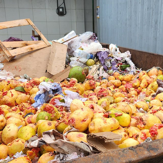 frutas impróprias para consumo