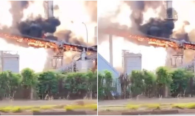 fábrica nestlé incêndio