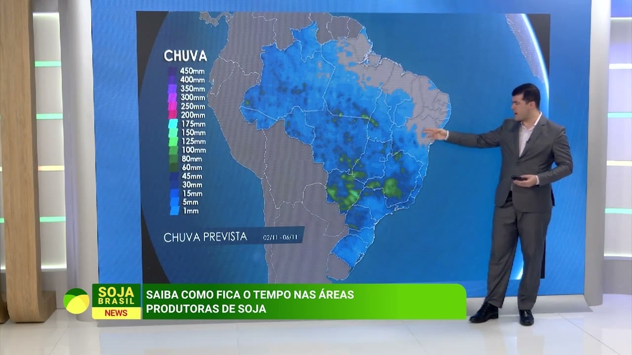 Semana será chuvosa em parte do país com acumulados de até 200 mm; saiba como fica o tempo