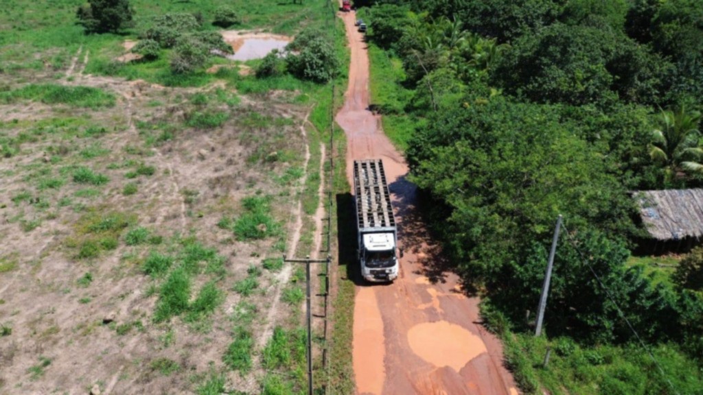 Estudo da CNA aponta que mais de 80% das estradas vicinais do país estão fora do padrão. Foto: Divulgação/CNA. Estudo da CNA aponta que mais de 80% das estradas vicinais do país estão fora do padrão. Foto: Divulgação/CNA.