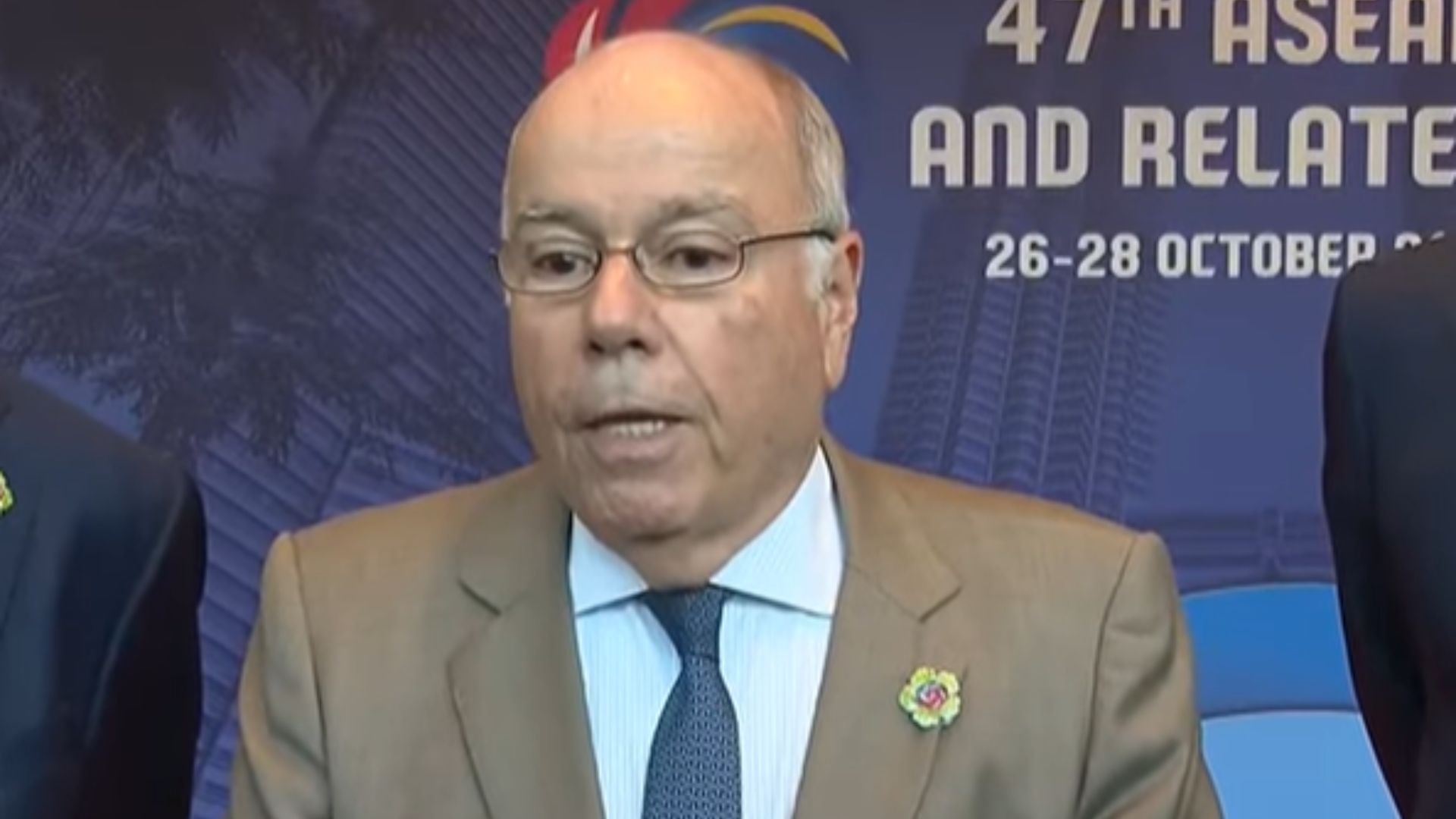 Ministro das Relações Exteriores, Mauro Vieira (Reprodução: YouTube Canal Gov).