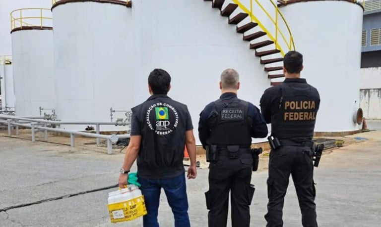 Operação PF Receita Mapa contra metanol