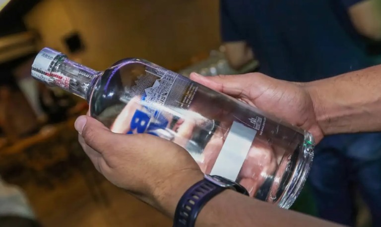 bebidas falsificadas polícia