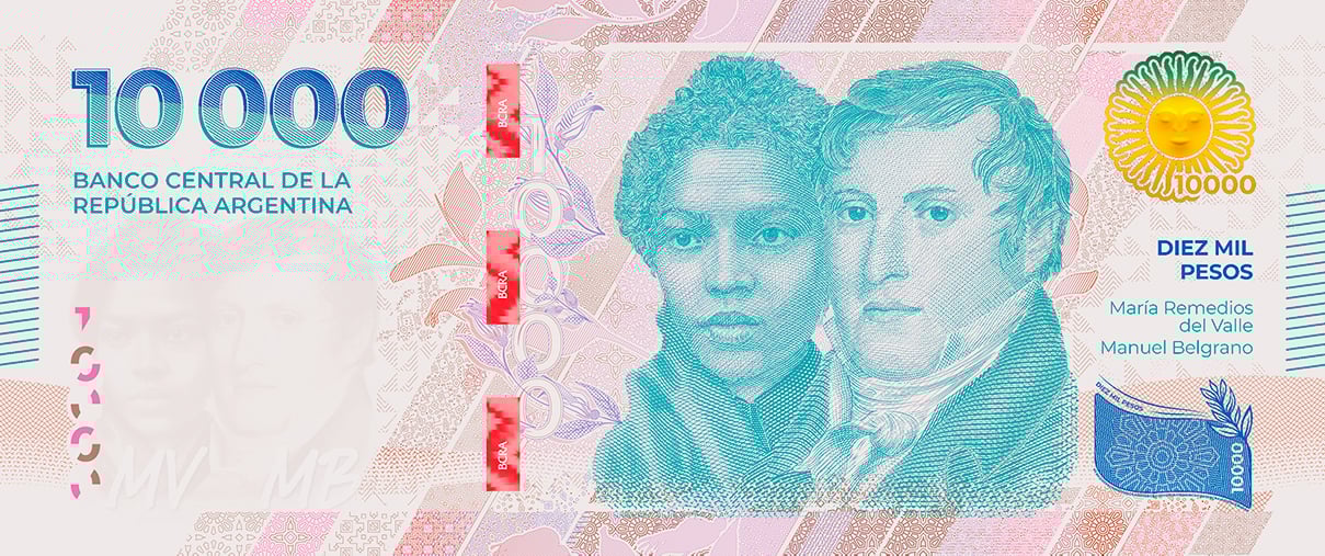 pesos da Argentina