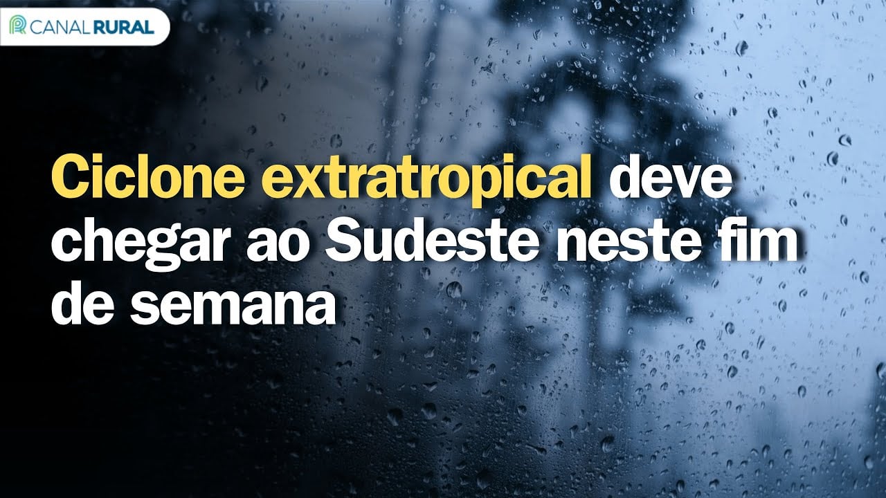 Ciclone se forma no fim de semana e traz alerta de temporais; saiba quais estados serão atingidos
