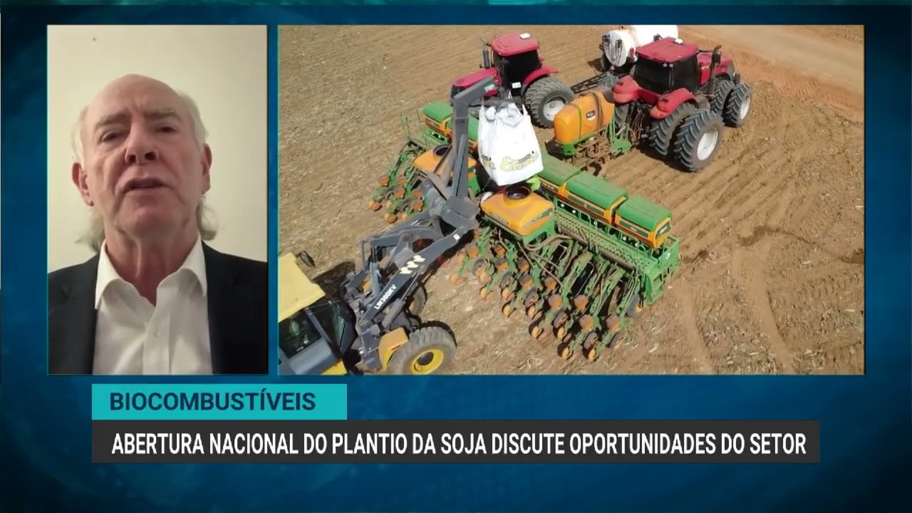 Abertura do Plantio da Soja: setor de biocombustíveis será debatido daqui a pouco