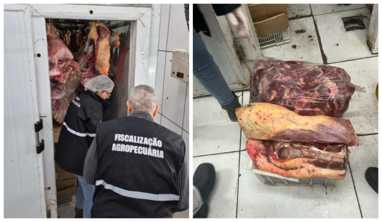 carne podre e vencida