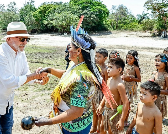 Lula, indígenas, Pará