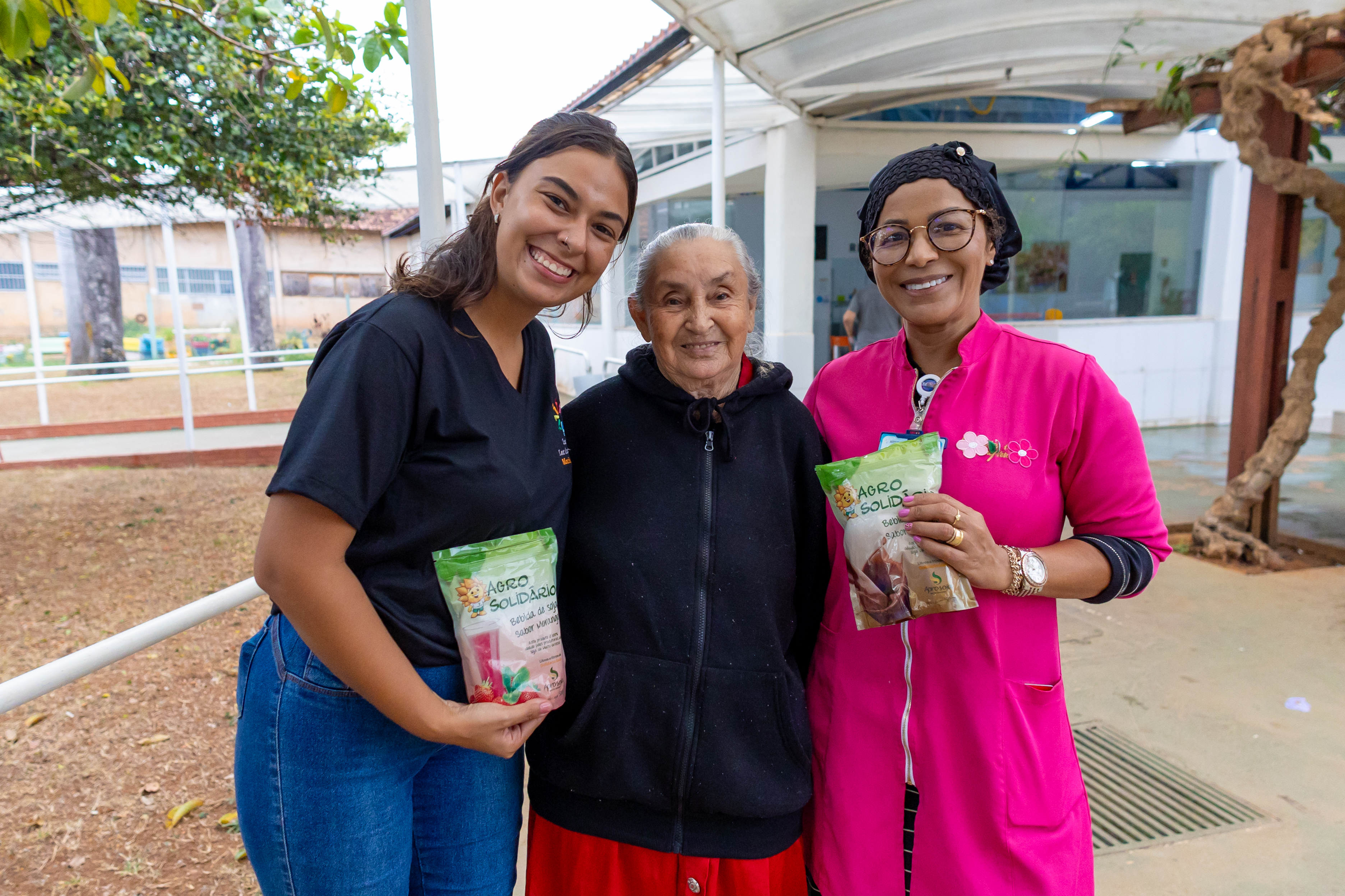 Agrosolidário garante alimentação nutritiva à terceira idade, em Brasília