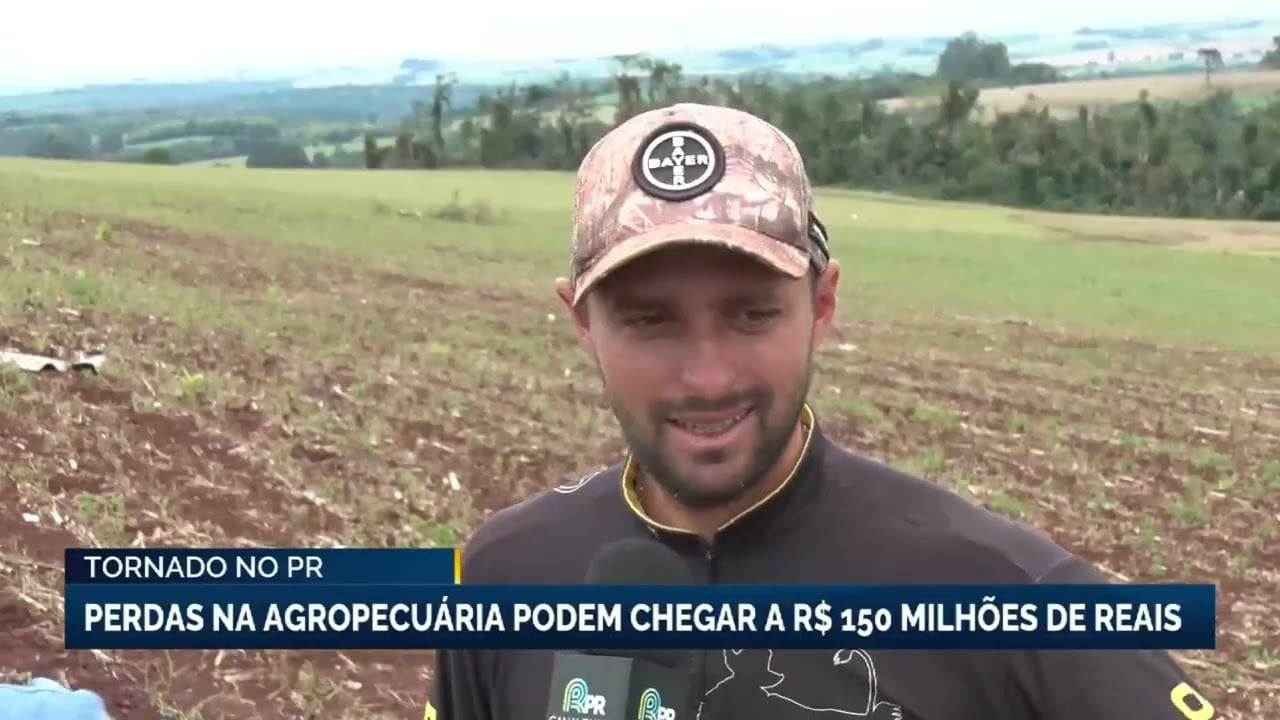 Tornado deixa rastro de destruição e prejuízos passam de R$ 150 mi no Paraná
