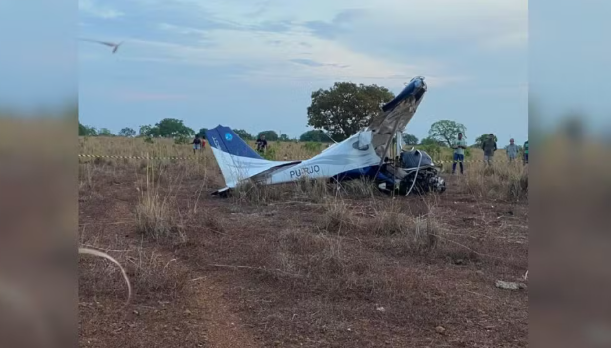 AVIAOQUEDA Sobe para dois o número de mortos em queda de avião em área rural de Tocantins
