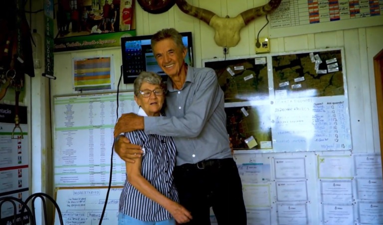 Miguel e Traute Reck