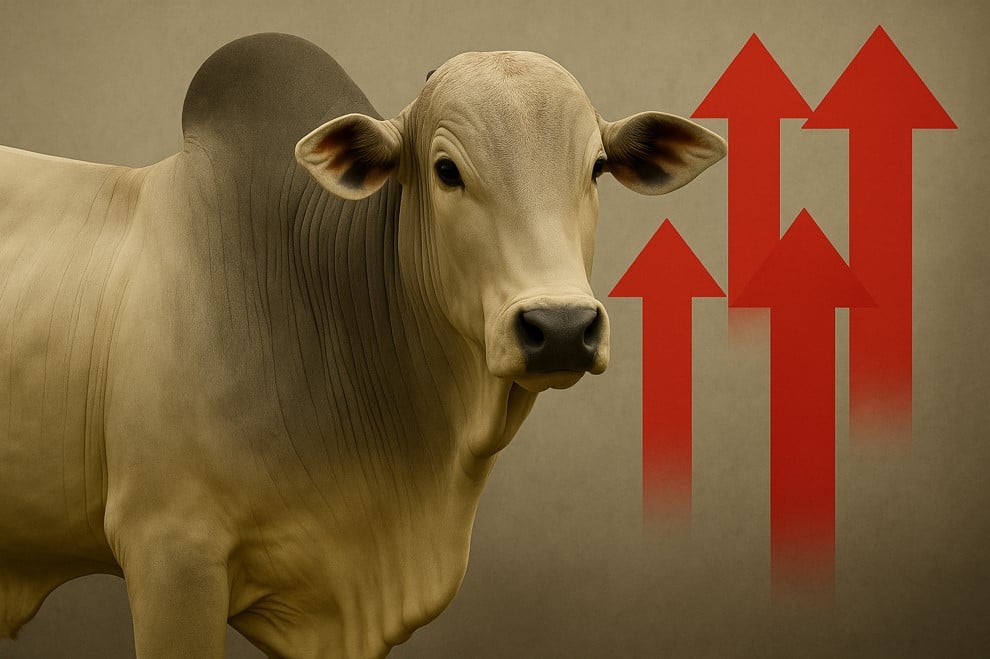 Arroba do boi gordo sobe R$ 5 em apenas um dia em três estados