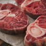 Carne bovina, osso, carne fresca, carne crua
