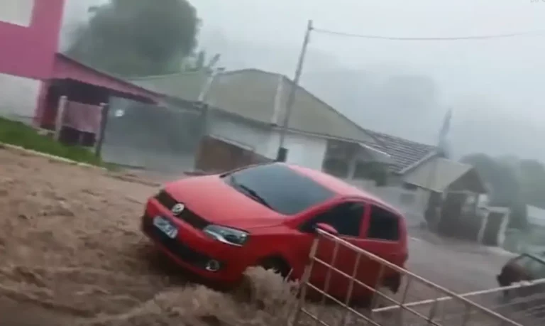 tempestades na região Sul