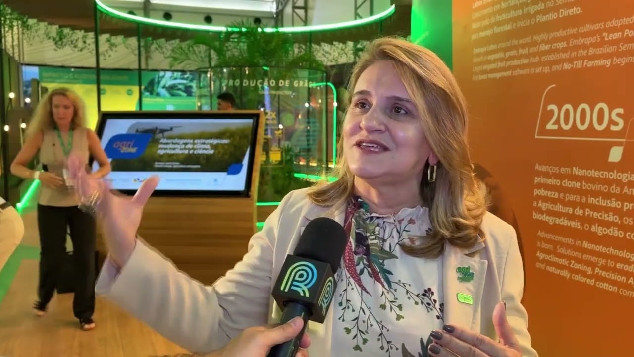 Embrapa inaugura Agrizone na COP30 para destacar agricultura sustentável