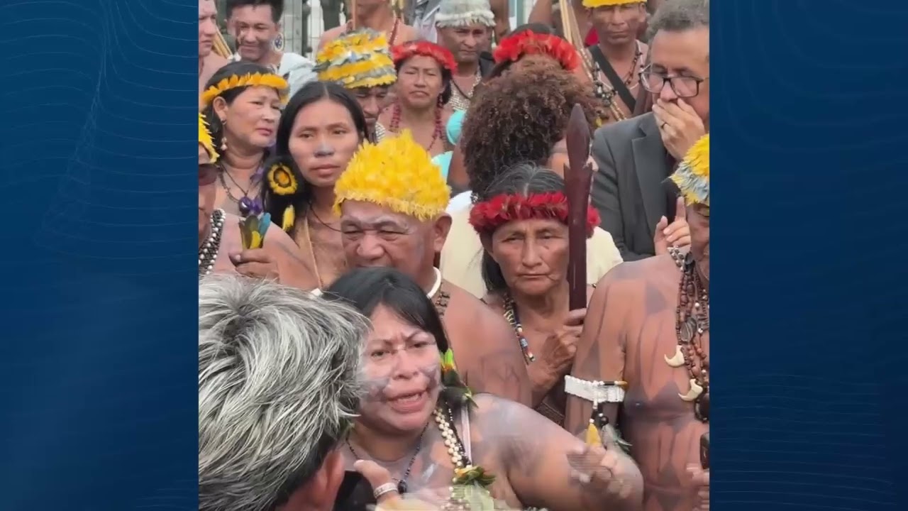 Protesto bloqueia entrada oficial da COP30 e causa atrasos no acesso