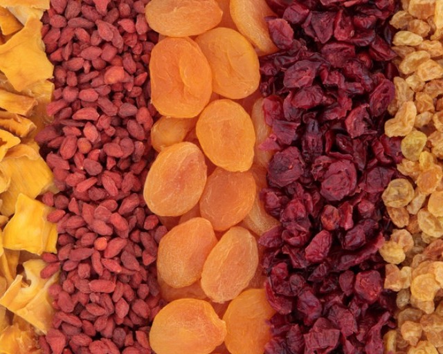 frutas desidratadas abertura de mercado