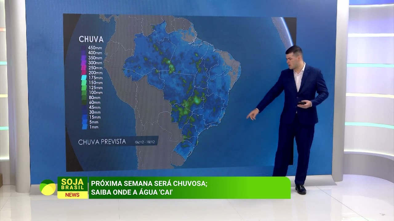 Próxima semana será marcada por chuvas intensas acima de 100 mm; saiba onde a água vai chegar