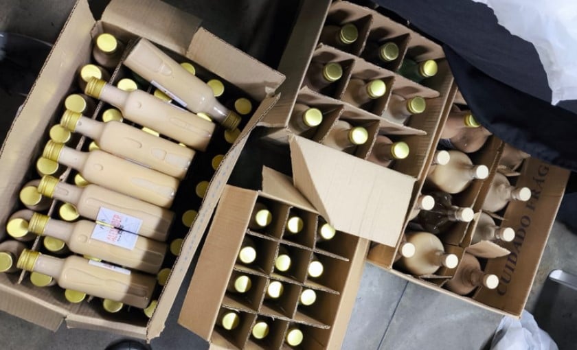 Bebidas alcoólicas irregulares foram apreendidas pelo Mapa em feira paranaense