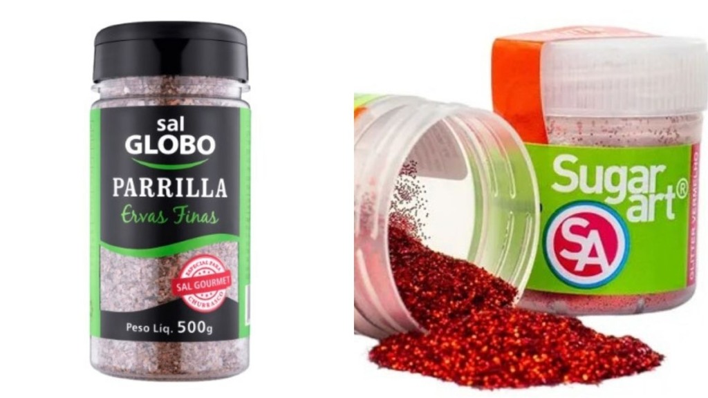 sal grosso e pó de decoração sal grosso e pó de decoração