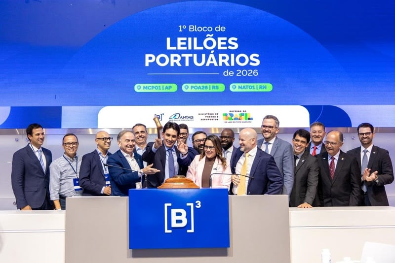 Ministério realiza leilões de três portos em investimentos de R$ 226 milhões