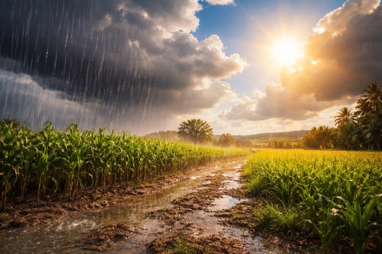 Imagem gerada por IA para o Canal Rural