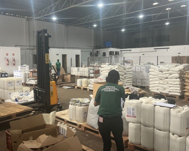 defensivos apreendidos