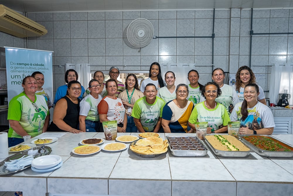 Projeto ensina receitas com bebida de soja para comunidades do MT