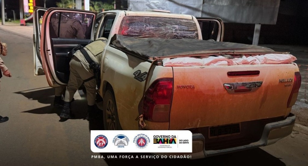 homem preso por transportar defensivos sem nota fiscal em Lu&iacute;s Eduardo Magalh&atilde;es, Bahia