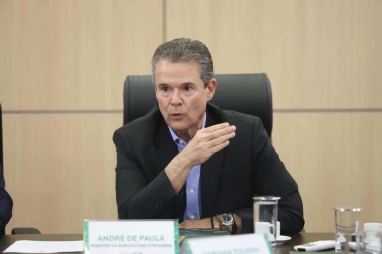 André de Paula, ministro interino, ministro tampão, Ministério da Agricultura