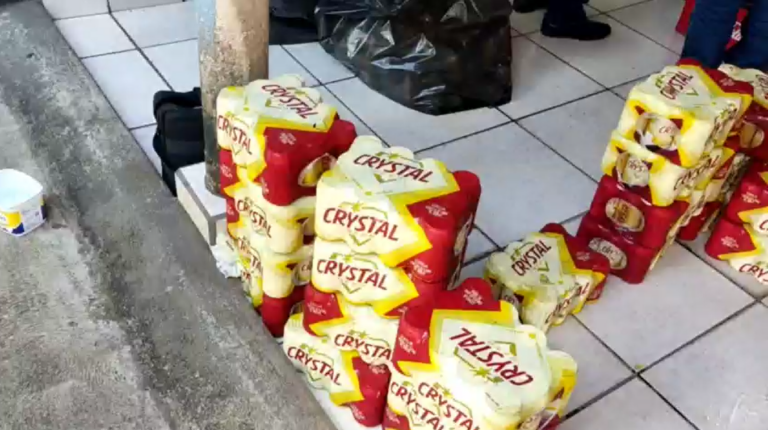 Cervejas; apreensão