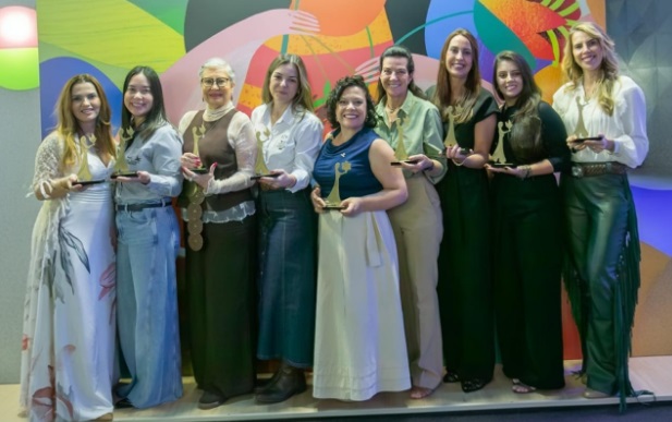 As vencedoras do Prêmio Mulheres do Agro de 2025 representaram as regiões Norte, Nordeste, Sudeste e Sul.
