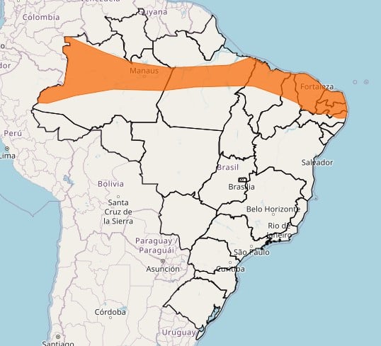 alerta de perigo - Inmet