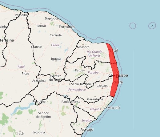 Grande perigo: alerta de chuva forte com alagamentos é emitido para 3 estados