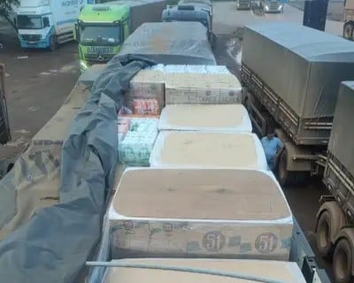 Mais de 78 mil unidades de bebidas alcoólicas são apreendidas em operação