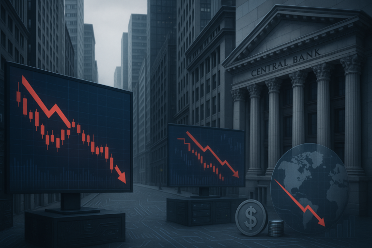 Bolsas de Nova York abrem em queda antes de decisão de juros do Fed e balanços de big techs
