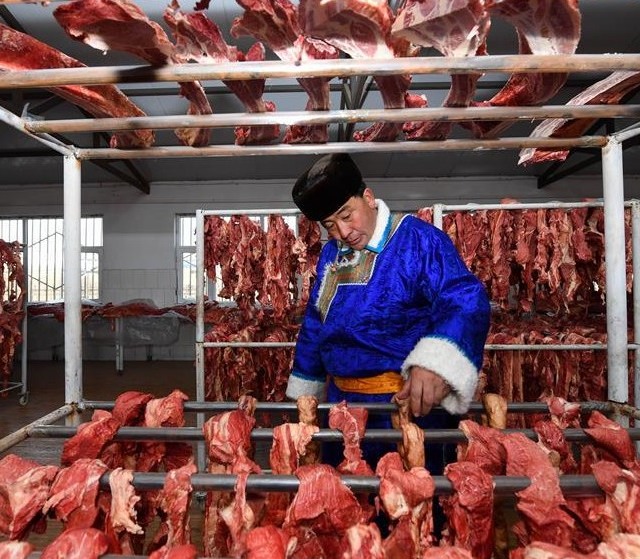 carne bovina China