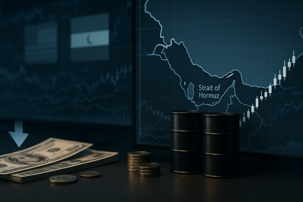 Dólar recua no mercado à vista com petróleo em alta e impasse entre EUA e Irã Dólar recua no mercado à vista com petróleo em alta e impasse entre EUA e Irã