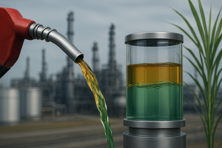 MME confirma mistura de 32% de etanol na gasolina por até 180 dias
