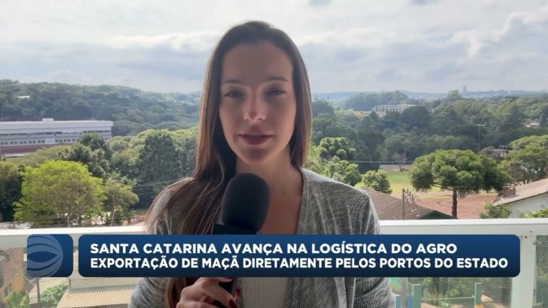 Santa Catarina inicia exportação de maçãs diretamente pelos portos